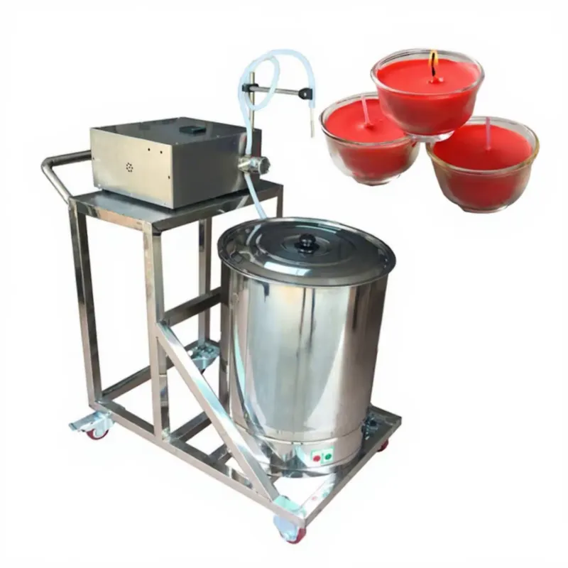 Candle Making Gel Wax - YWM認証取得済み新型卓上キャンドルワックスカートリッジ充填製造機 大豆/パーム/蜜蝋/ジェルワックス溶解機