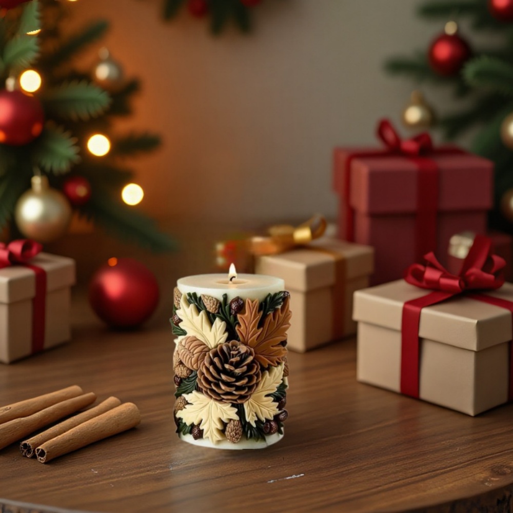 Candle Making Event - 冬のキャンドル型高品質シリコン型 3d 雪だるま型白冬のイベント用家の装飾装飾品作り