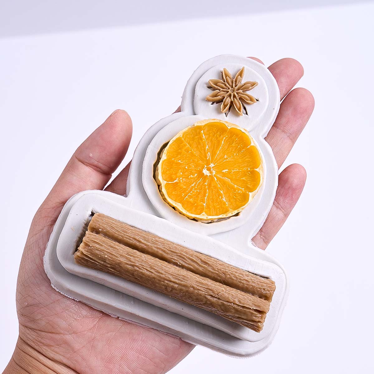クリエイティブシナモンスターアニスレモンスライスシリコーン金 - Candle Making Gel Wax のレビューと価格