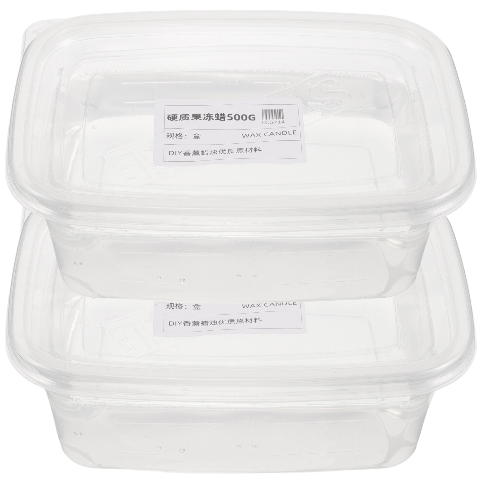 キャンドル作り用クリアジェルワックス 1kg/2.2lb 透 - Candle Making Raw Material のレビューと価格