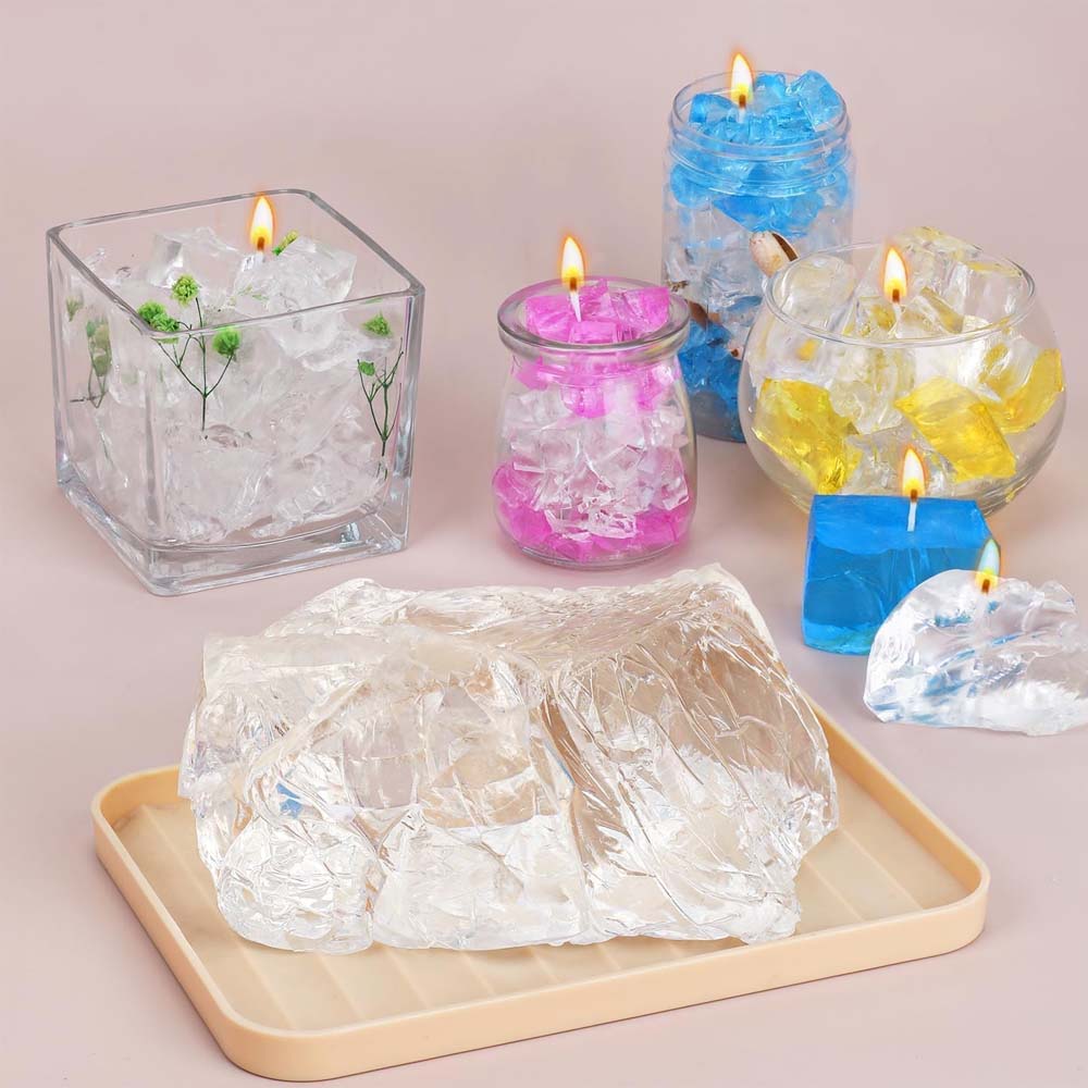 100G ブルークリアワックス キャンドル作り用-DIY ア - Candle Making Gel Wax のレビューと価格